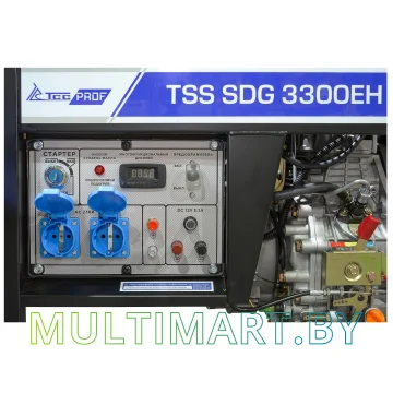 Дизельный генератор ТСС SDG 3300EH (100044) картинка 5